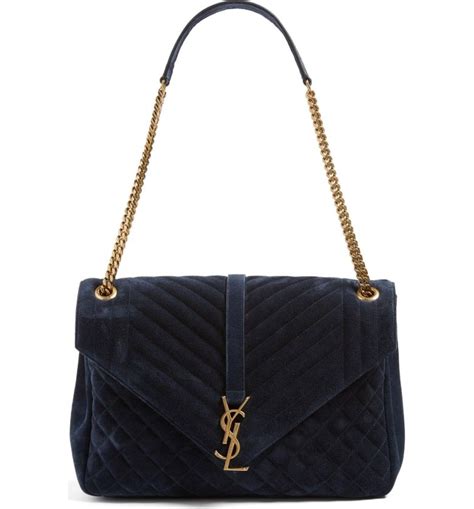 ysl blue suede bag|ysl bag nordstrom.